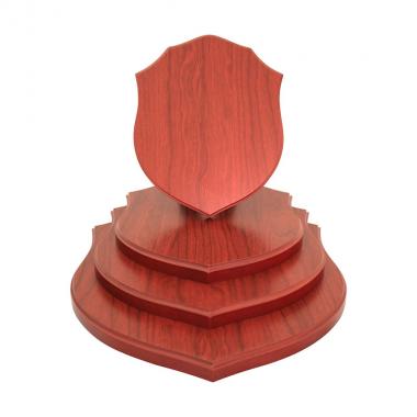 Wooden shield plaque WSB - 2