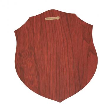Wooden shield plaque WSB - 6