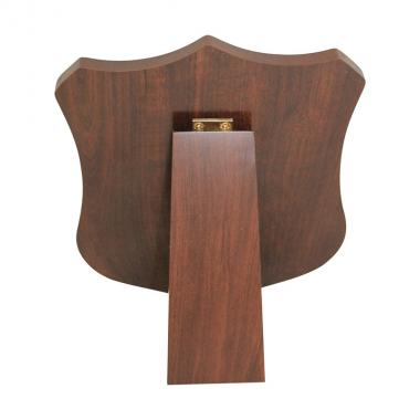 Wooden shield plaque WSF - 5