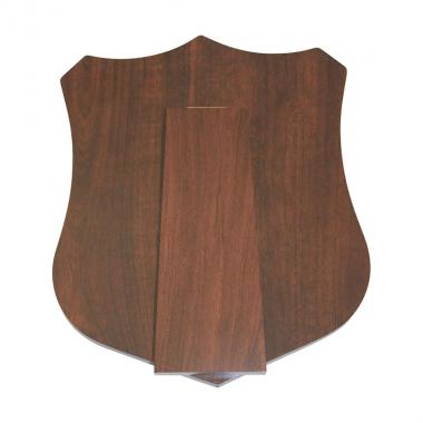 Wooden shield plaque WSF - 8