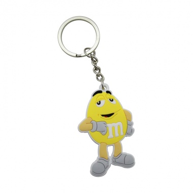 PVC keyholder M&M - yellow - 1