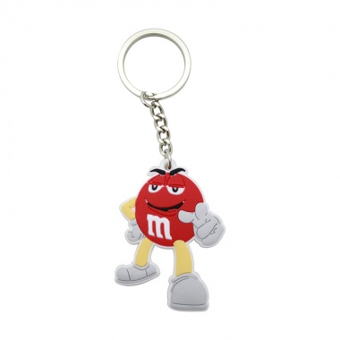 PVC keyholder M&M - red - 1